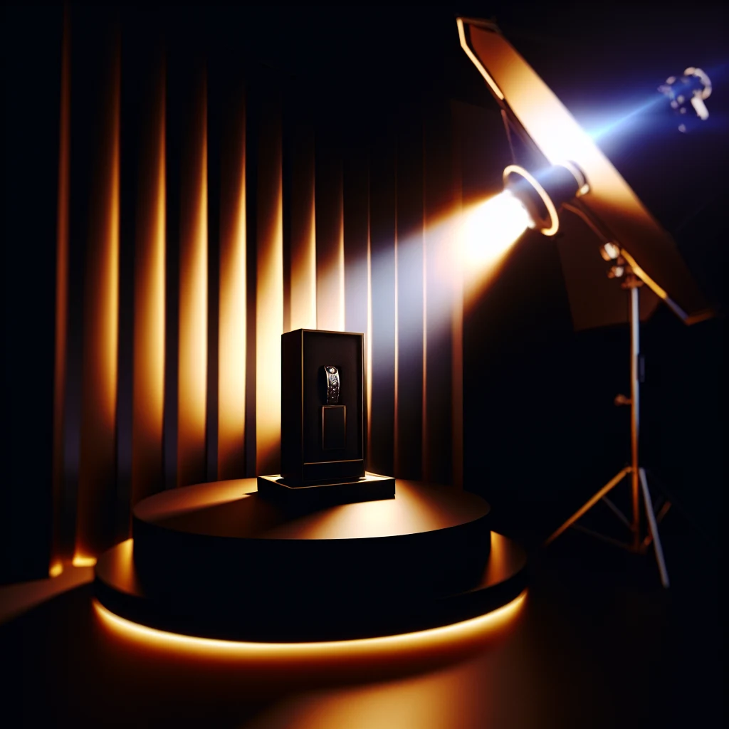 Bague solitaire en or blanc, diamant taille princesse.